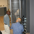 Larry and Harrison at the ATMS 2005 rack