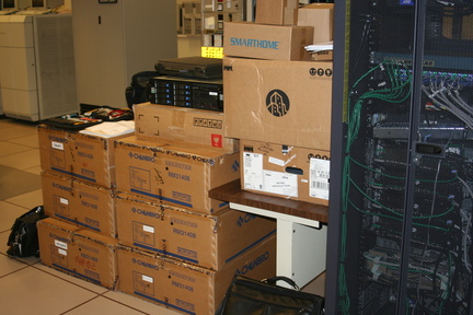 Some of the gear to be installed