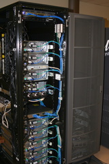 The IMTMS and ATMS 2005 racks from the rear