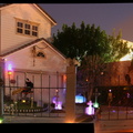 Panorama of the entire house/yard. Required a 9 second exposure, so everything looks much brighter than what the naked eye could