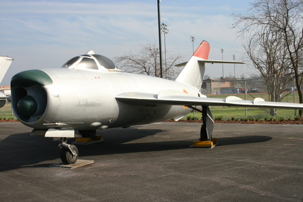 MiG-17 Fresco E. Note the little radar dome in the inlet.