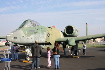 And one of my all-time favorites, the Fairchild A-10. Ugly but beautiful, all at the same time.
