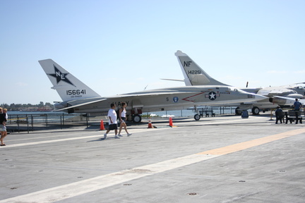 Another of my favorites
North American RA-5 on the deck of the USS Midway