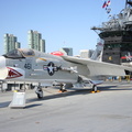 Another favorite, the Vought F-8 Crusader sitting on the starboard cat