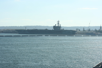 CVN-76 USS Ronald Reagan at berth in San Deigo. Marvelous ship!
