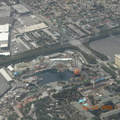Disney's California Adventure from low altitude, something that is rare to do nowadays