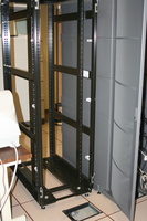 The empty (soon to be full) IMTMS rack from the rear left
